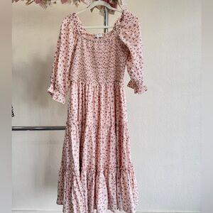 Ivy City Co Madeline Dress M Pink